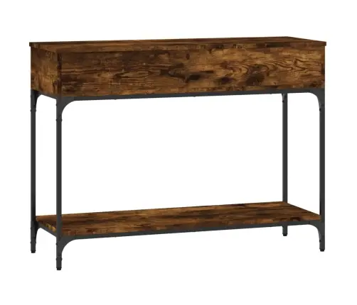 Konsoles Galdiņš, Ozolkoka, 100X34,5X75 Cm, Inženierijas Koks Vidaxl