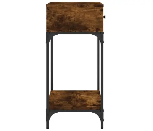 Konsoollaud, Suitsutatud Tamm, 75X34,5X75 cm Tehispuit Konsoollaud, Suitsutatud Tamm, 75X34,5X75 cm Tehispuit