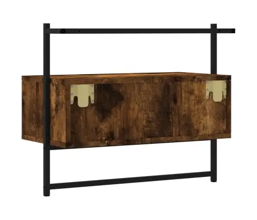 Sienas Tv Skapītis, Ozolkoka, 60,5X30X51 Cm, Inženierijas Koks Vidaxl