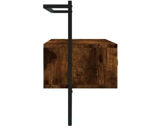 Seinale Kinnitatav Telerikapp, Suitsutatud Tamm, 100,5X30X51 Cm