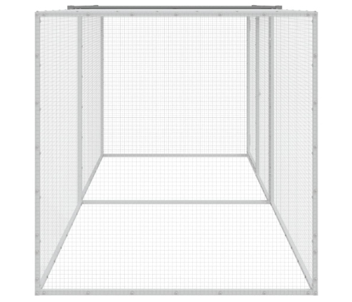 Narvas Viščiukams Su Stogu, Pilkas, 203X98X90cm Plienas