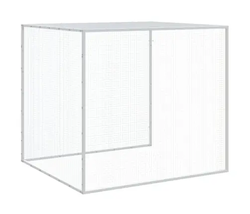 Narvas Viščiukams Su Stogu, Pilkas, 603X98X90cm Plienas