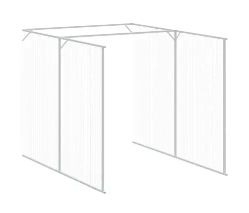 Šuns Narvas Su Aptvaru, Antracito, 165X659X181cm Plienas