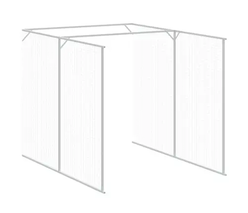 Koerakuut Aedikuga, Antratsiithall, 165X863X181 cm Teras