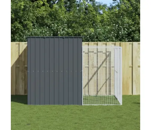 Koerakuut Aedikuga, Antratsiithall, 214X253X181 cm Teras