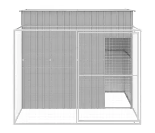 Koerakuut Aedikuga, Helehall, 214X253X181 cm Teras