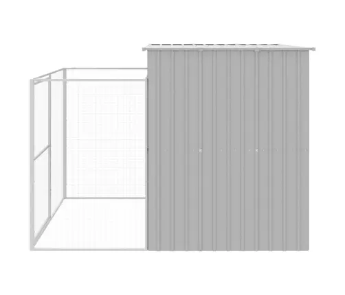 Koerakuut Aedikuga, Helehall, 214X253X181 cm Teras