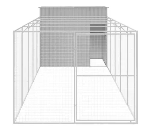 Koerakuut Aedikuga, Helehall, 214X661X181 cm Teras