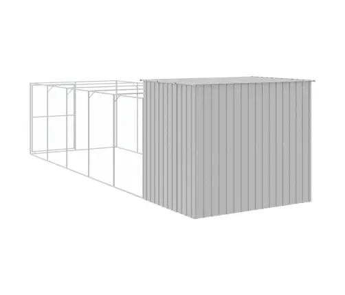 Koerakuut Aedikuga, Helehall, 214X661X181 cm Teras