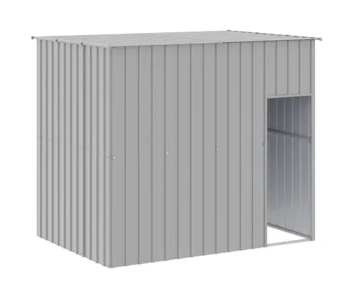 Koerakuut Aedikuga, Helehall, 214X661X181 cm Teras