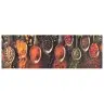 Virtuves Paklājs, Mazgājams, Karotes Un Garšvielas, 60X180 Cm Vidaxl