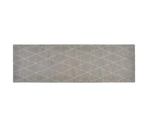 Virtuvės Kilimėlis, 60X180cm Aksomas, Plaunamas, Su Rombais