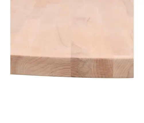 Stalviršis, Ø50X4 cm Bukmedžio Medienos Masyvas, Apskritas