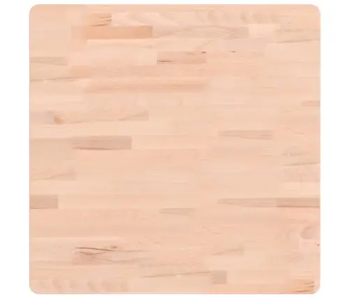 Galda Virsma, 60X60X1,5 Cm, Dižskābarža Koks, Kvadrāta Forma Vidaxl