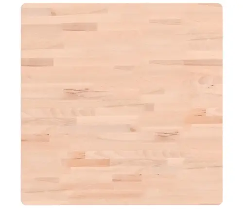 Galda Virsma, 70X70X1,5 Cm, Dižskābarža Koks, Kvadrāta Forma Vidaxl