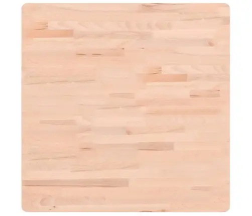 Galda Virsma, 70X70X2,5 Cm, Dižskābarža Koks, Kvadrāta Forma Vidaxl