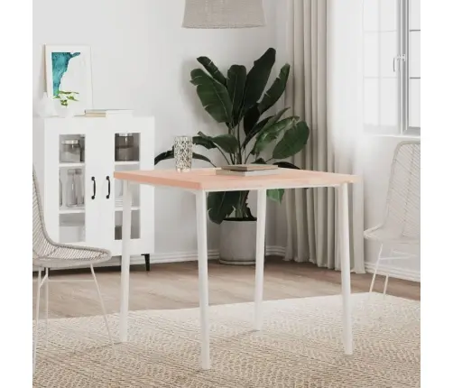 Galda Virsma, 70X70X2,5 Cm, Dižskābarža Koks, Kvadrāta Forma Vidaxl