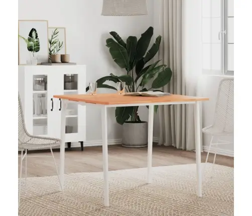 Galda Virsma, 80X80X1,5 Cm, Dižskābarža Koks, Kvadrāta Forma Vidaxl