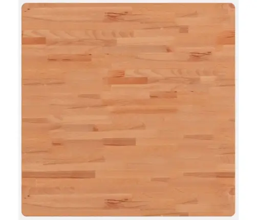 Galda Virsma, 80X80X2,5 Cm, Dižskābarža Koks, Kvadrāta Forma Vidaxl