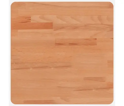 Stalviršis, 40X40X4cm Bukmedžio Medienos Masyvas, Kvadratinis