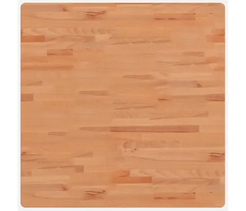 Galda Virsma, 80X80X4 Cm, Dižskābarža Koks, Kvadrāta Forma Vidaxl