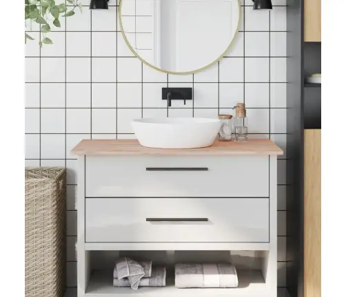 Vannasistabas Virsma, 100X50X1,5 Cm , Neapstrādāts Dižskābardis Vidaxl