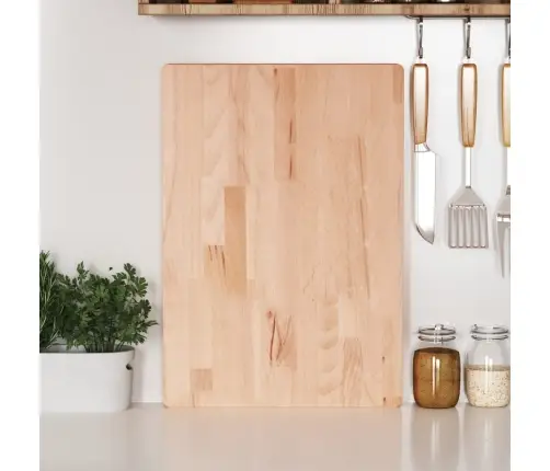 Virtuves Dēlītis, 50X35X4 Cm, Dižskābarža Masīvkoks Vidaxl