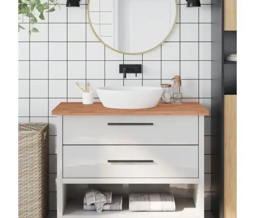 Vannasistabas Virsma, 100X50X2,5 Cm , Neapstrādāts Dižskābardis Vidaxl