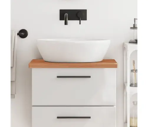 Vannasistabas Virsma, 60X40X2,5 Cm , Neapstrādāts Dižskābardis Vidaxl