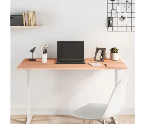 Rakstāmgalda Virsma, 110X55X1,5 Cm, Dižskābarža Masīvkoks Vidaxl