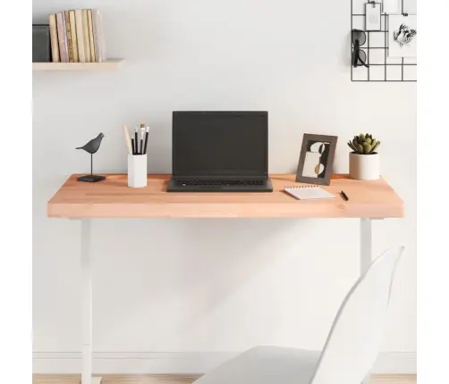 Rašomojo Stalo Stalviršis, 100X50X4 cm Bukmedžio Masyvas