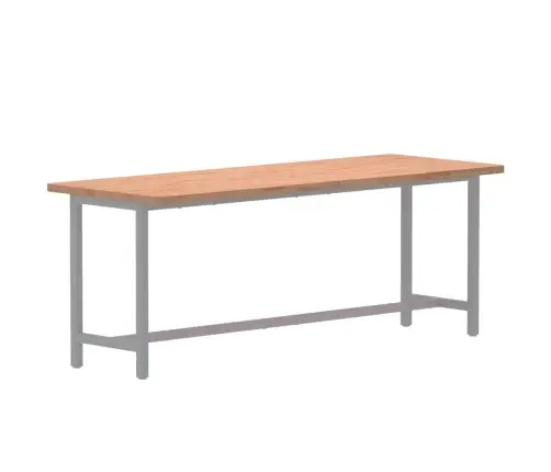 Rakstāmgalda Virsma, 150X55X2,5 Cm, Dižskābarža Masīvkoks Vidaxl