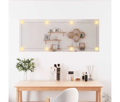 Seinapeegel Led-Tuledega, 40 X 100 cm Klaas, Ristkülik