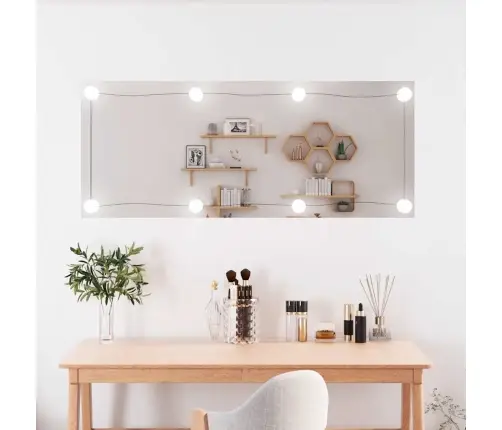 Seinapeegel Led-Tuledega, 40 X 100 cm Klaas, Ristkülik