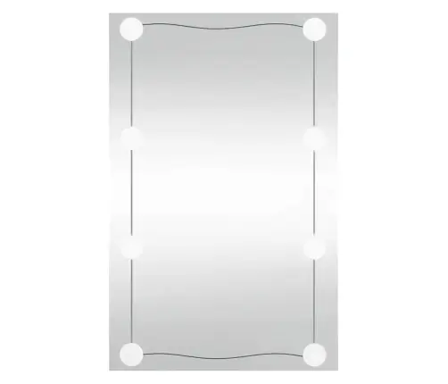 Seinapeegel Led-Tuledega, 50X80 cm Klaas, Ristkülik