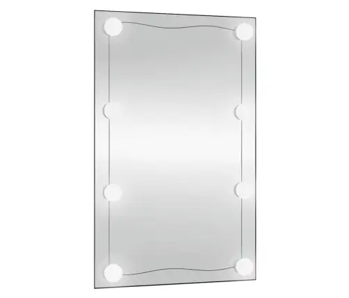 Seinapeegel Led-Tuledega, 50X80 cm Klaas, Ristkülik