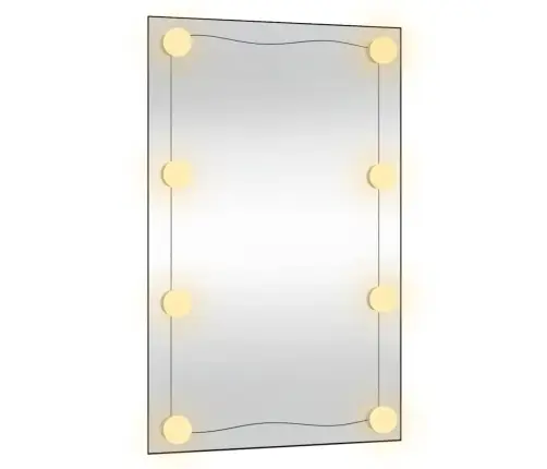 Seinapeegel Led-Tuledega, 50X80 cm Klaas, Ristkülik