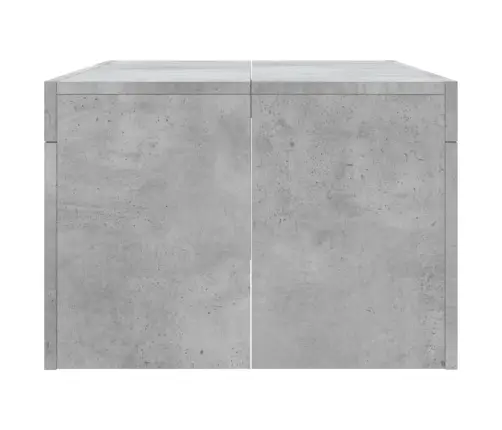 Kafijas Galdiņš, Betona Pelēks, 102X50X36 Cm, Inženierijas Koks Vidaxl