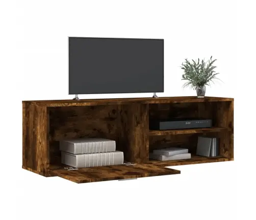 Tv Skapītis, Ozolkoka Krāsa, 120X34X37 Cm, Inženierijas Koks Vidaxl