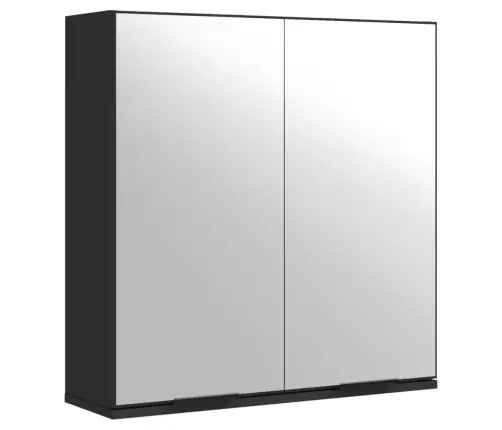 Vannitoa Peegelkapp, Must, 64X20X67 cm Tehispuit