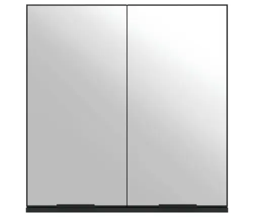 Vannitoa Peegelkapp, Must, 64X20X67 cm Tehispuit