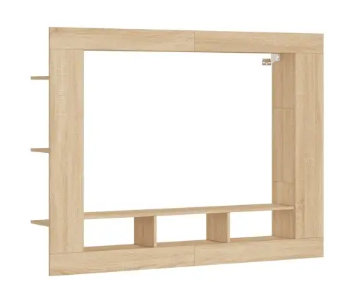 Tv Skapītis, Ozolkoka Krāsa, 152X22X113 Cm, Inženierijas Koks Vidaxl