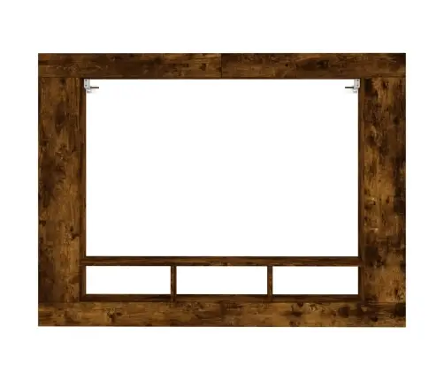 Telerikapp, Suitsutatud Tamm, 152 X 22 X 113 cm Tehispuit