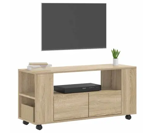 Telerikapp, Sonoma Tamm, 102 X 34,5 X 43 cm Tehispuit
