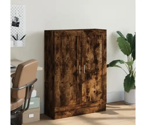 Spintelė Knygoms, Dūminio Ąžuolo, 82,5X30,5X115cm Mediena