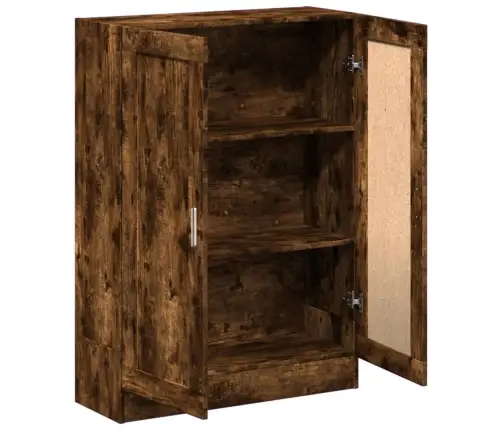 Spintelė Knygoms, Dūminio Ąžuolo, 82,5X30,5X115cm Mediena