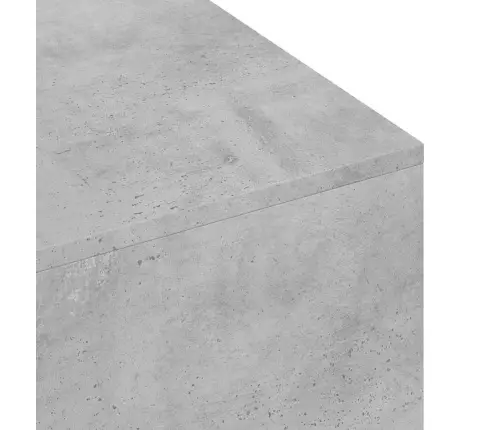 Kafijas Galdiņš, Betona Pelēks, 100X49,5X31 Cm Vidaxl