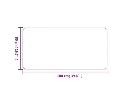 Kilimas-Takelis, Platina, 50X100cm Sizalio Imitacija