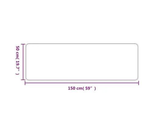 Kilimas-Takelis, Platina, 50X150cm Sizalio Imitacija