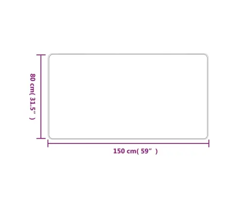 Paklājs, Sizala Izskats, Pelēkbrūns, 80X150 Cm Vidaxl